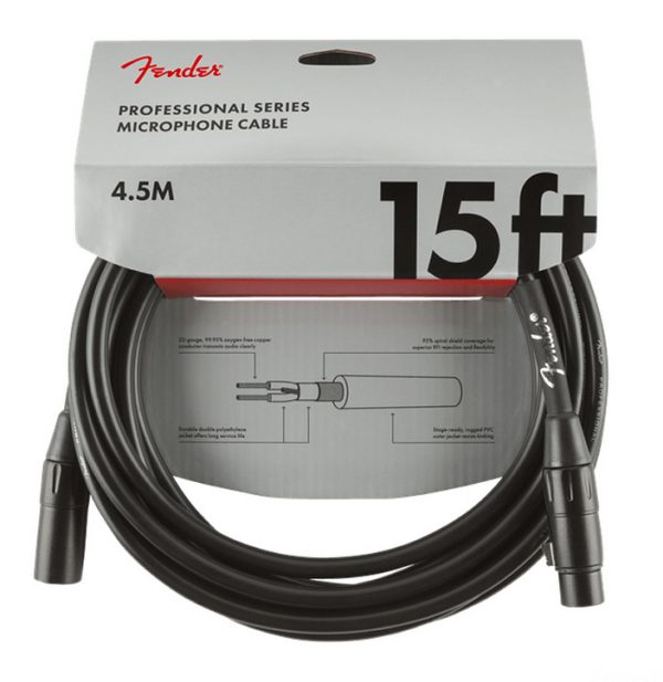 Fender Professional Microphone Cable 4,5m