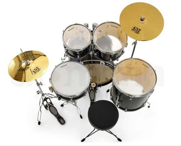 Ludwig Accent Drive 5pc Black - Slika 5
