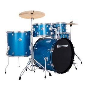 Ludwig Accent Fuse 5pc Blue