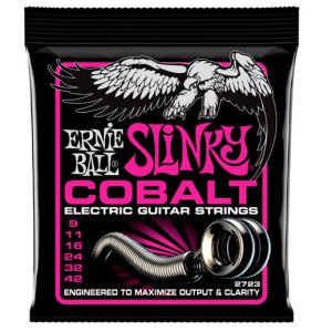Super Slinky Cobalt Electric Guitar Strings 9-42 Gauge