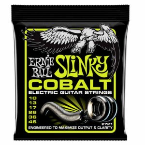 Regular Slinky Cobalt Electric Guitar Strings 10-46 Gauge