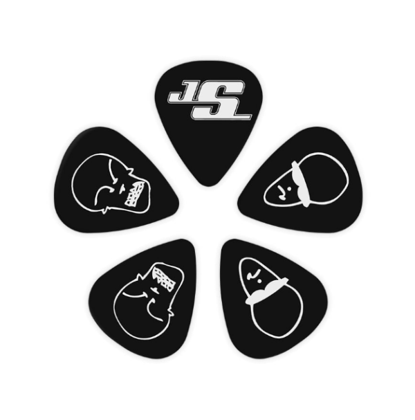 D'Addario 1CWH4-10JS Joe Satriani Guitar Picks Black - Slika 3