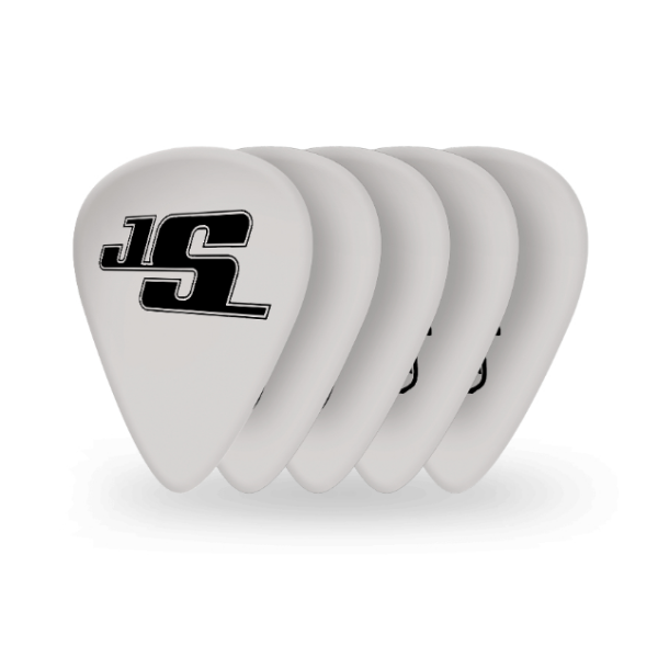 D'Addario 1CWH4-10JS Joe Satriani Guitar Picks White - Slika 3