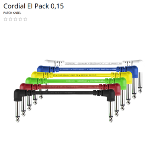 Cordial Patch pack